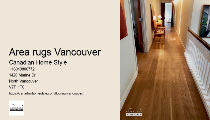 Area rugs Vancouver