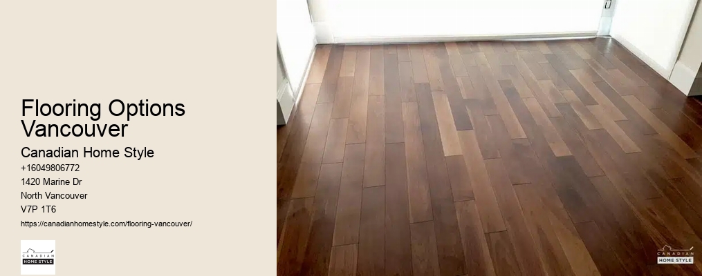 Flooring Options Vancouver
