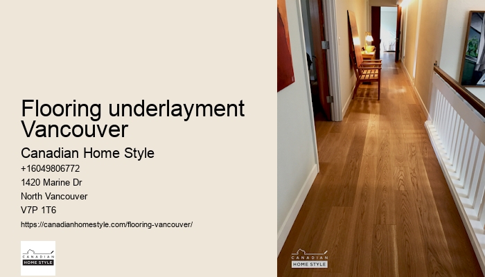 Flooring underlayment Vancouver