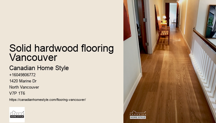 Solid hardwood flooring Vancouver