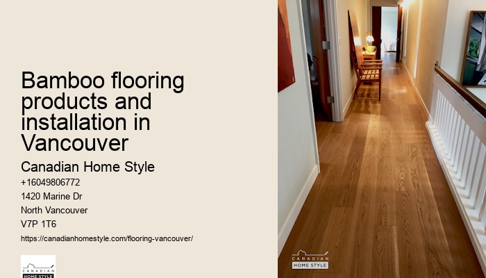 Cork flooring options Vancouver