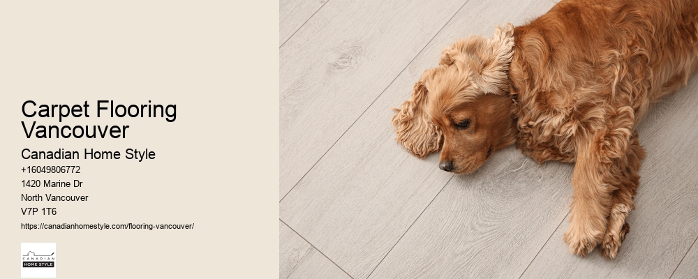 Custom vinyl plank flooring Vancouver