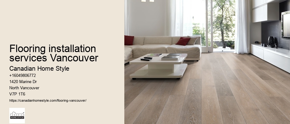 Bamboo flooring products and installation in Vancouver