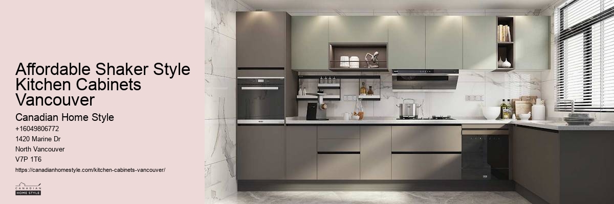 Kitchen Cabinets and Island Vancouver
