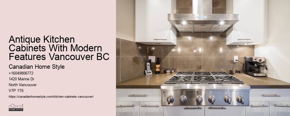 Kitchen cabinet storage Vancouver