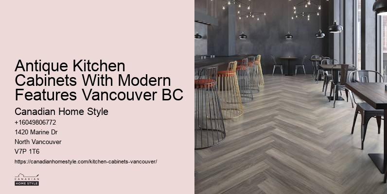 Built-in kitchen cabinet appliances Vancouver