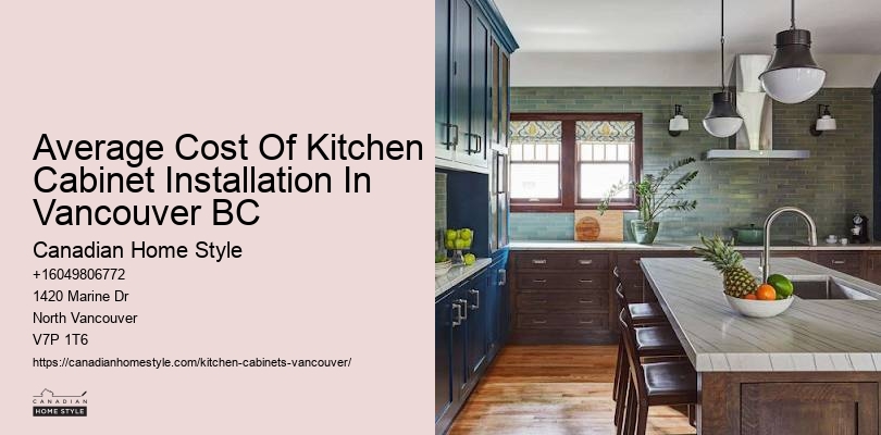 Artisan kitchen cabinet craftsmanship Vancouver