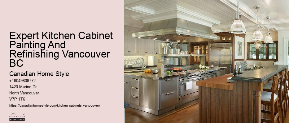Kitchen cabinet stain options Vancouver BC