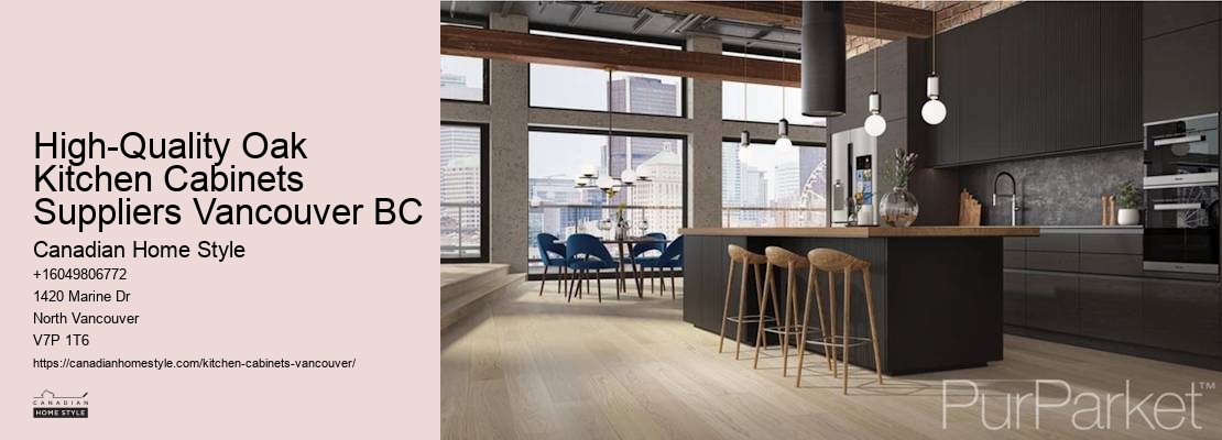 Sustainable kitchen cabinet choices Vancouver