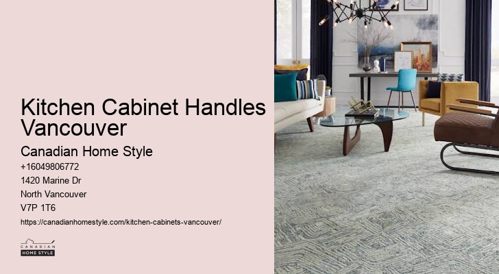 Modern kitchen cabinet doors Vancouver
