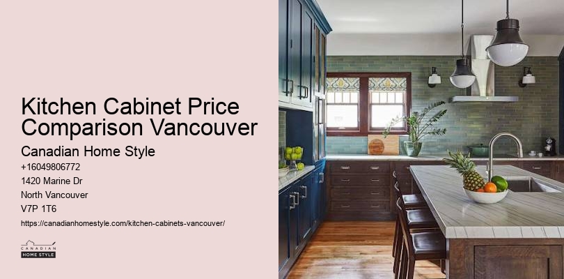Custom-Made Traditional Kitchen Cabinets Vancouver