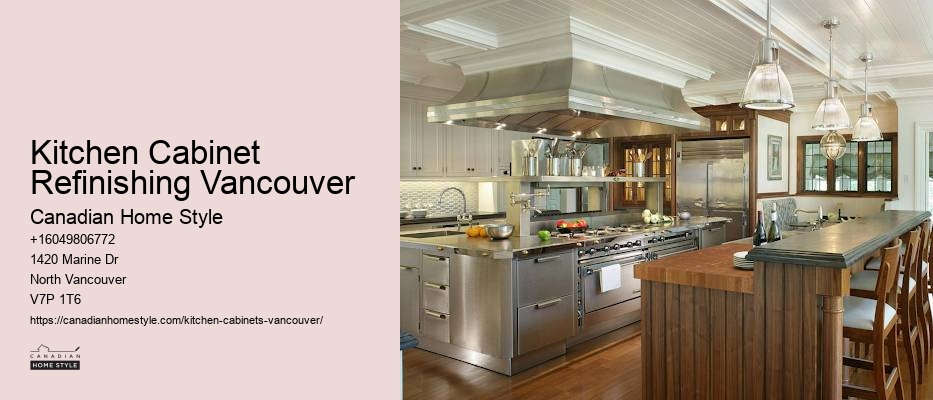 Kitchen cabinet showroom tours Vancouver BC