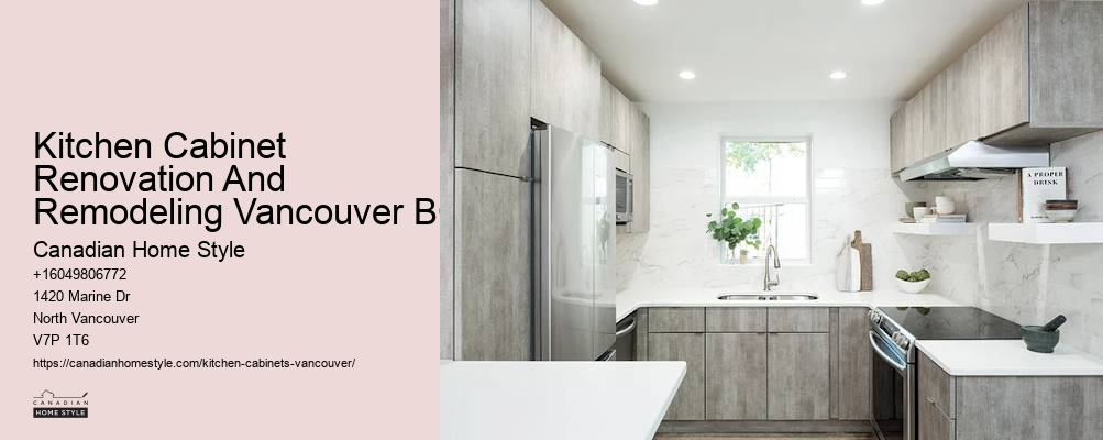 Local Kitchen Cabinet Makers Vancouver