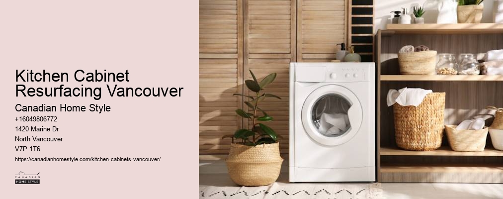 Sustainable kitchen cabinet choices Vancouver
