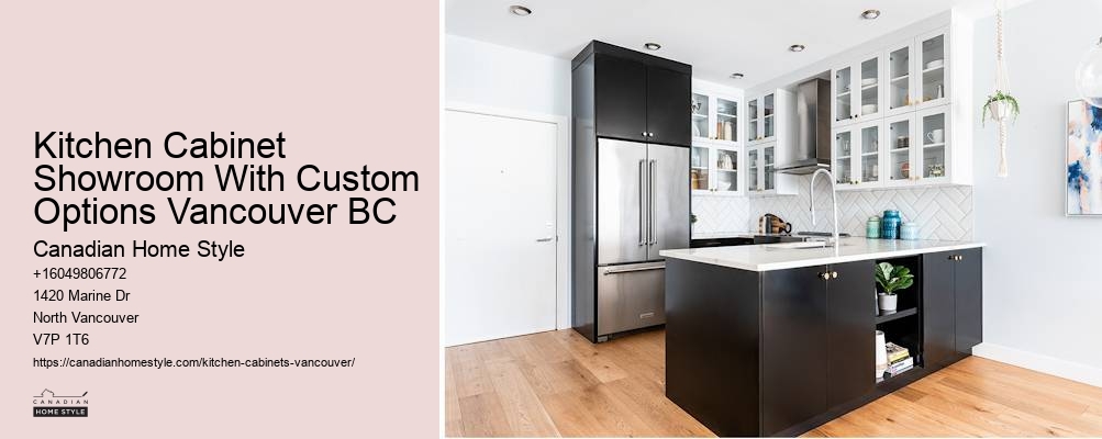 Semi-custom kitchen cabinets Vancouver