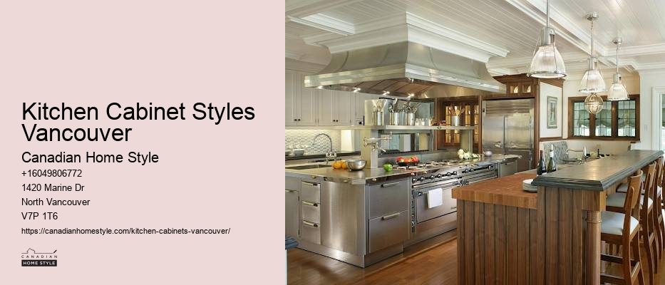 Customized kitchen cabinets Vancouver