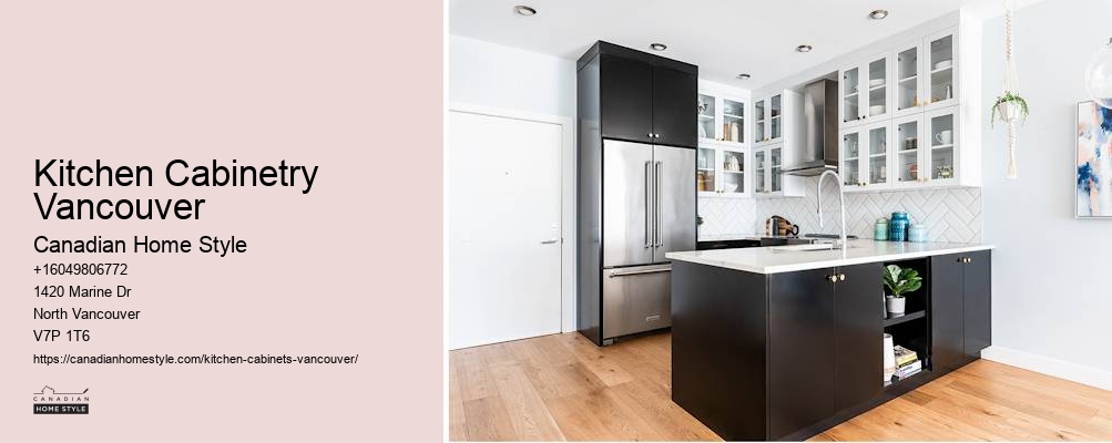 Wood kitchen cabinets Vancouver