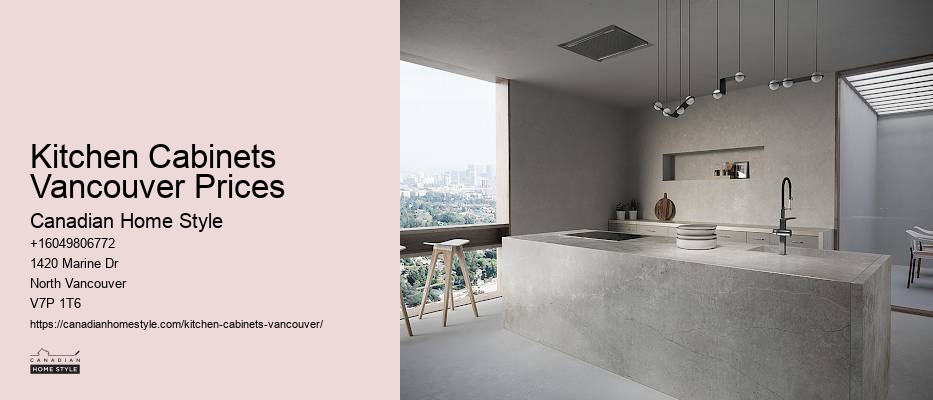 Grey kitchen cabinets Vancouver