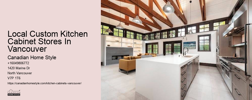 Local Custom Kitchen Cabinet Stores In Vancouver