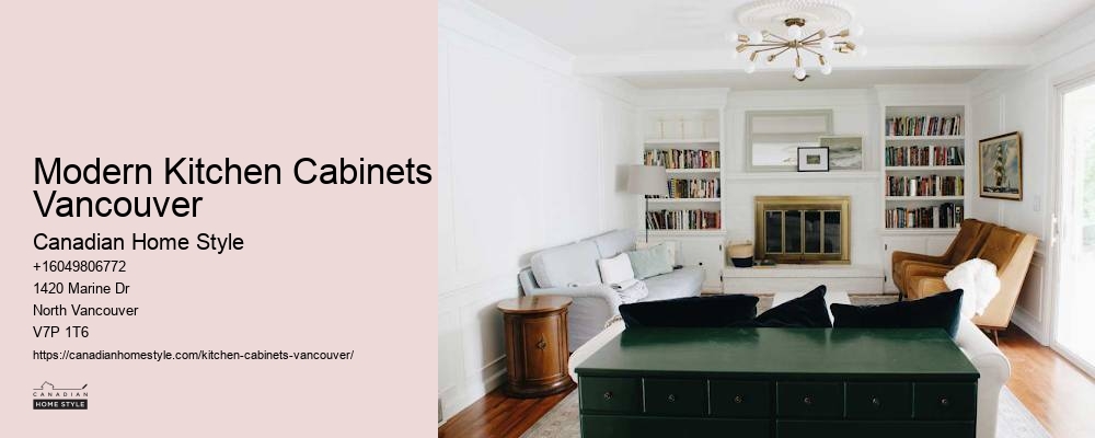 Green kitchen cabinets Vancouver