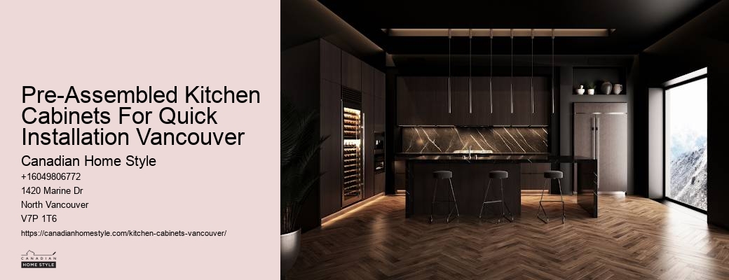 High-Quality Kitchen Cabinets Vancouver