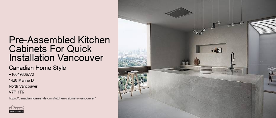 Local kitchen cabinet designers Vancouver