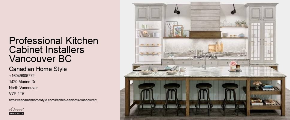 Integrated Kitchen Cabinets Vancouver