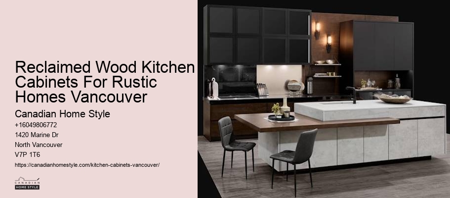 Open Kitchen Cabinets Vancouver