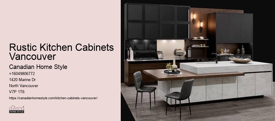 Custom-built kitchen islands with cabinets Vancouver