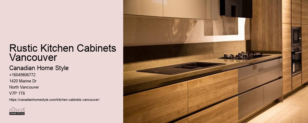 Vancouver Kitchen Cabinet Design