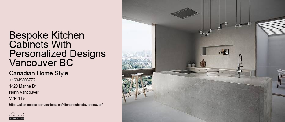 Modern kitchen cabinet doors Vancouver