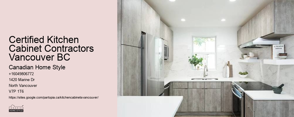 Pull-Out Kitchen Cabinets Vancouver