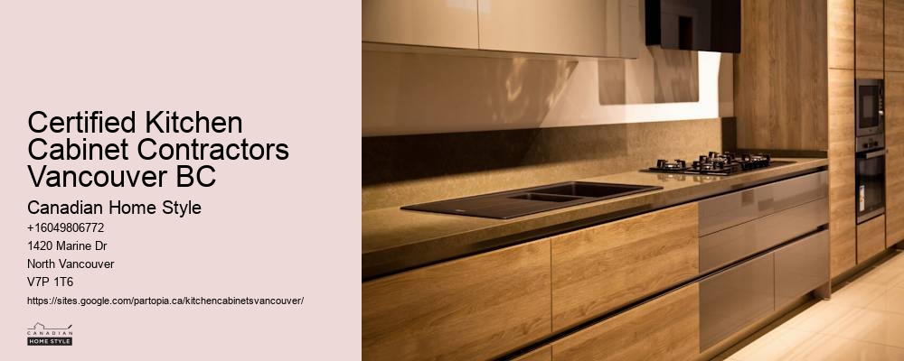 Melamine kitchen cabinets Vancouver