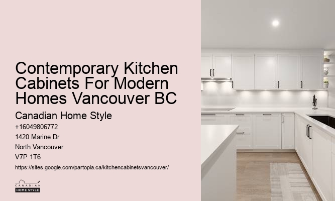 Modern European Kitchen Cabinets Suppliers Vancouver BC