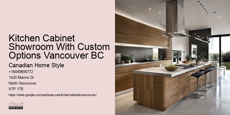 Kitchen Cabinet Showroom With Custom Options Vancouver BC
