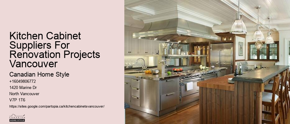 Family-owned kitchen cabinet businesses Vancouver