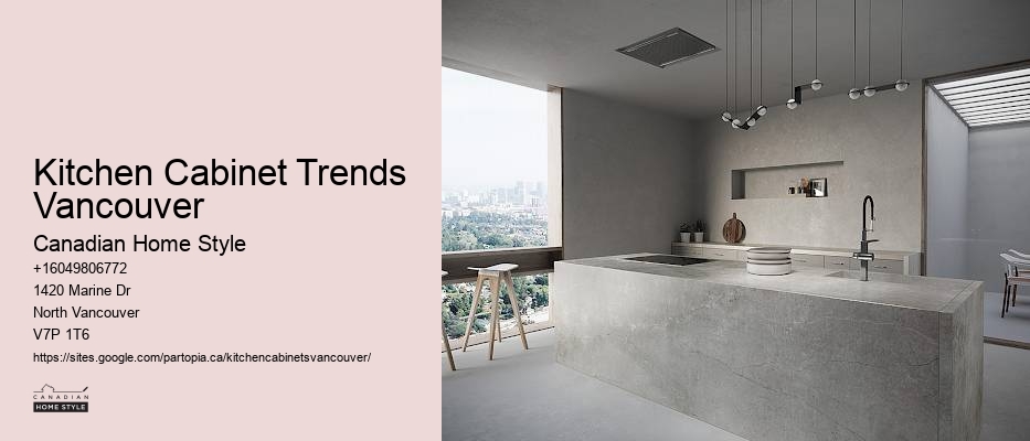 Frameless kitchen cabinets Vancouver