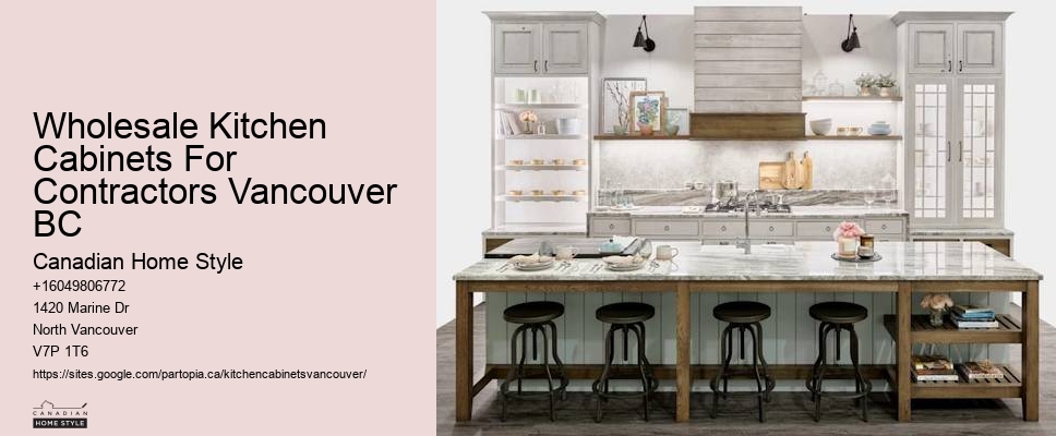 Custom Solid Wood Kitchen Cabinets Vancouver