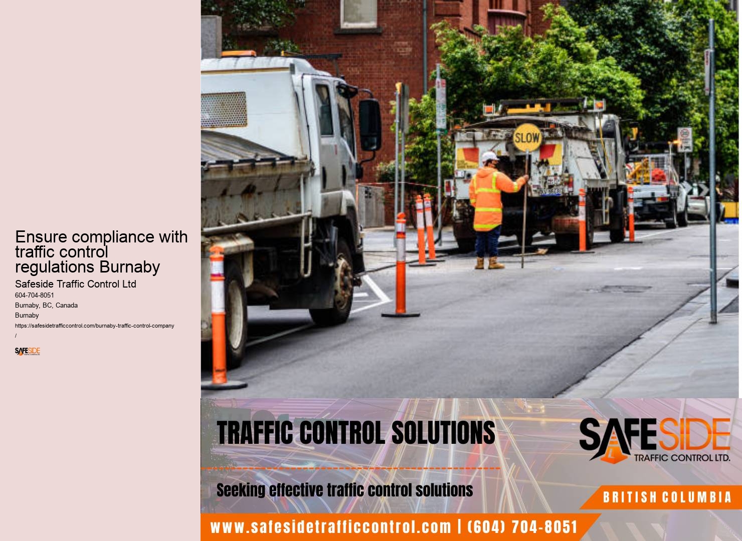 Seamless traffic control operations Burnaby