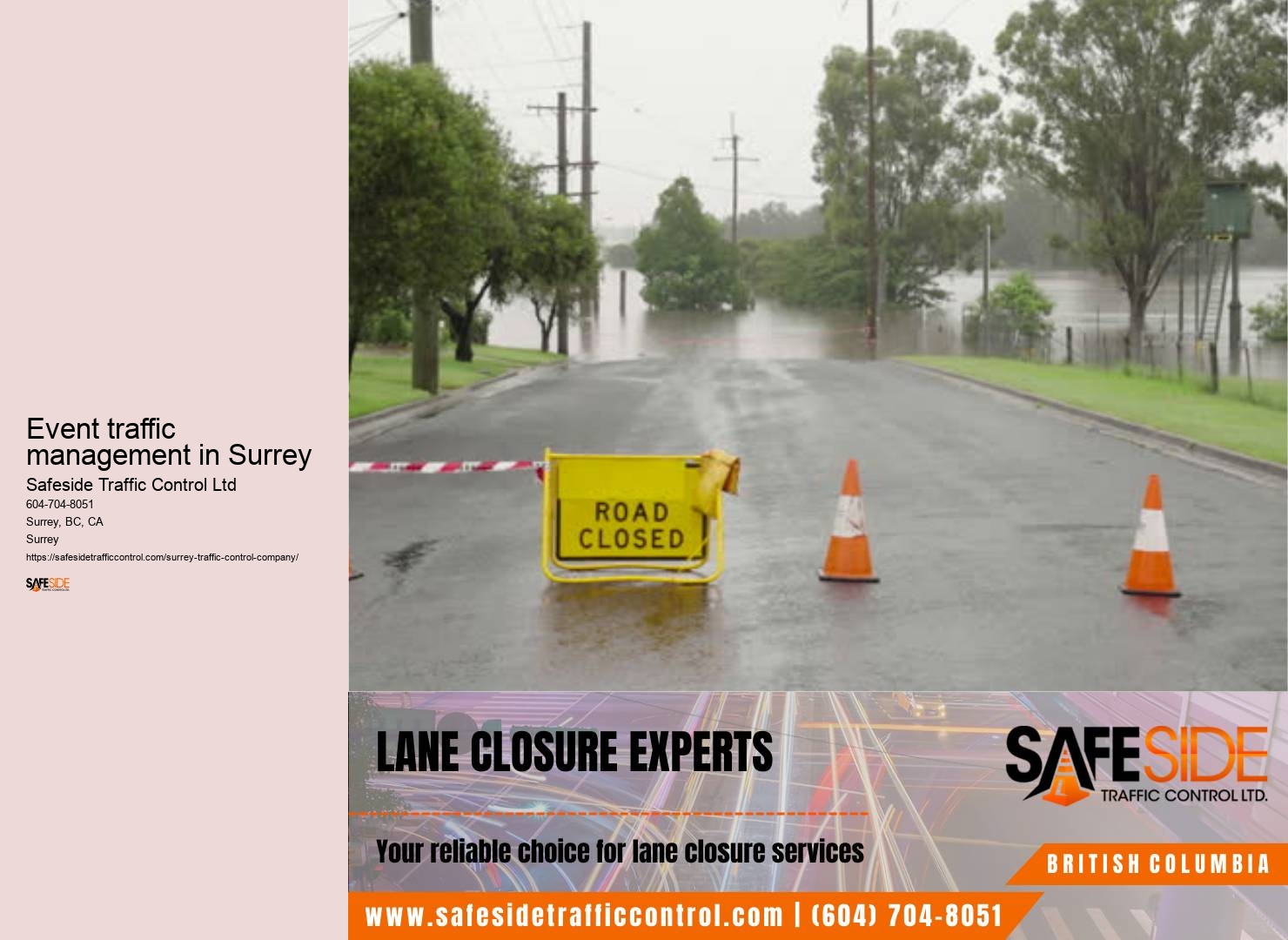 Surrey traffic control algorithm performance
