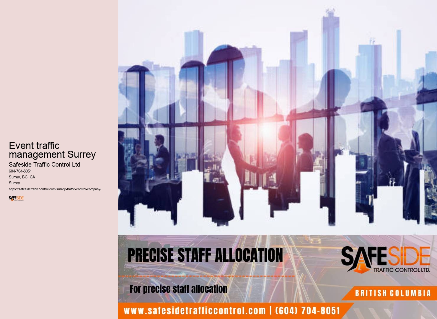 Traffic control Surrey intersections