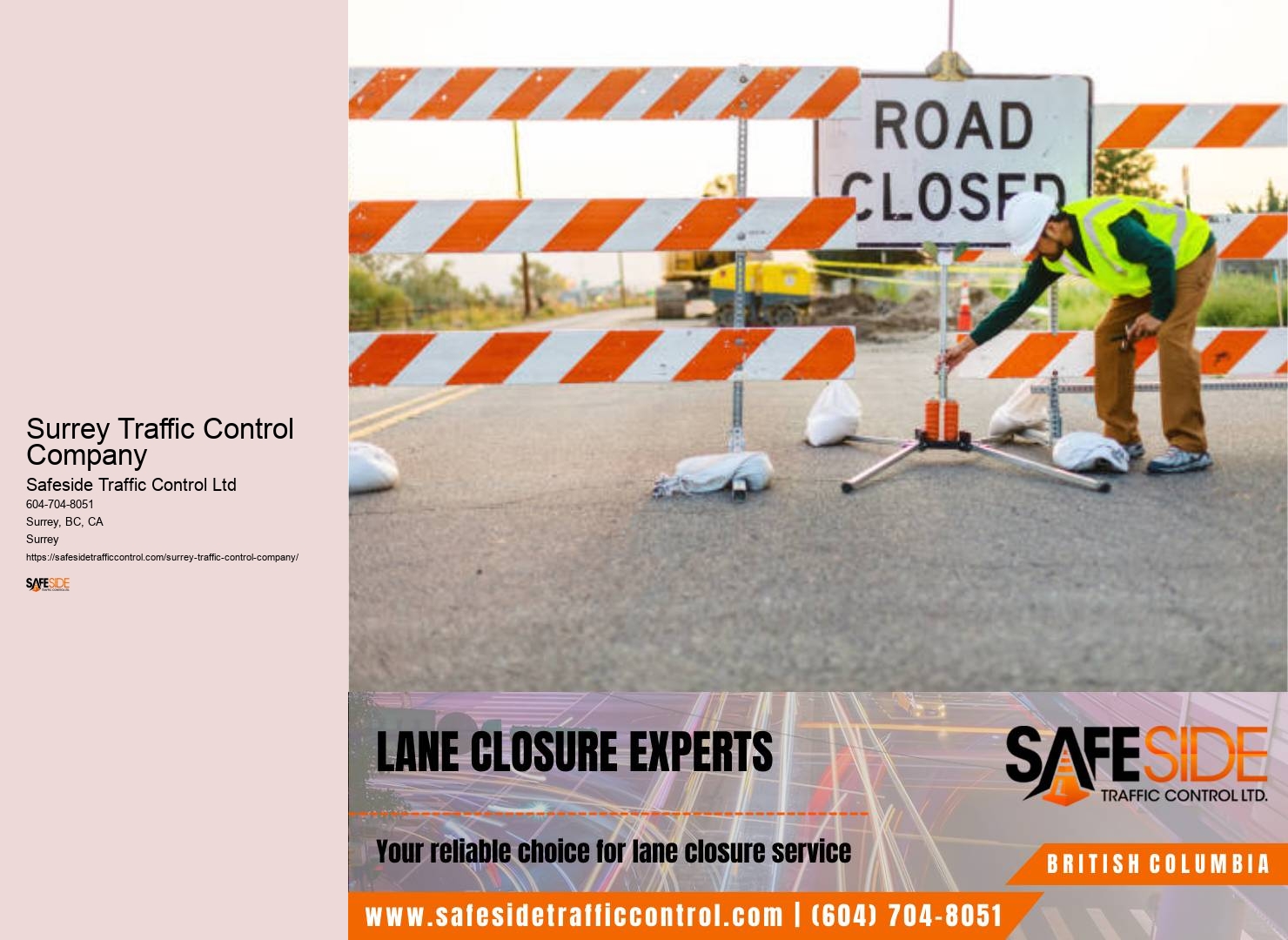 Surrey traffic control software solutions