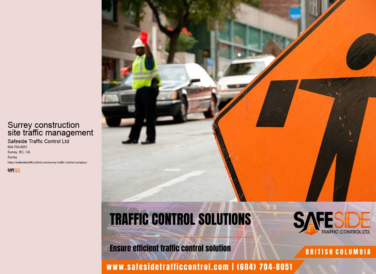 Traffic signal optimization Surrey