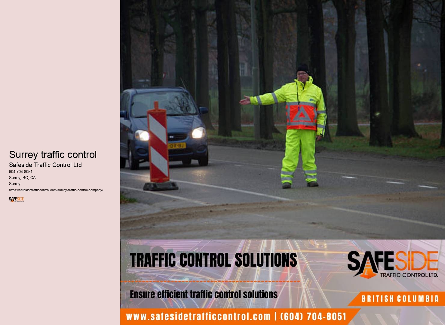 Traffic control system consulting Surrey
