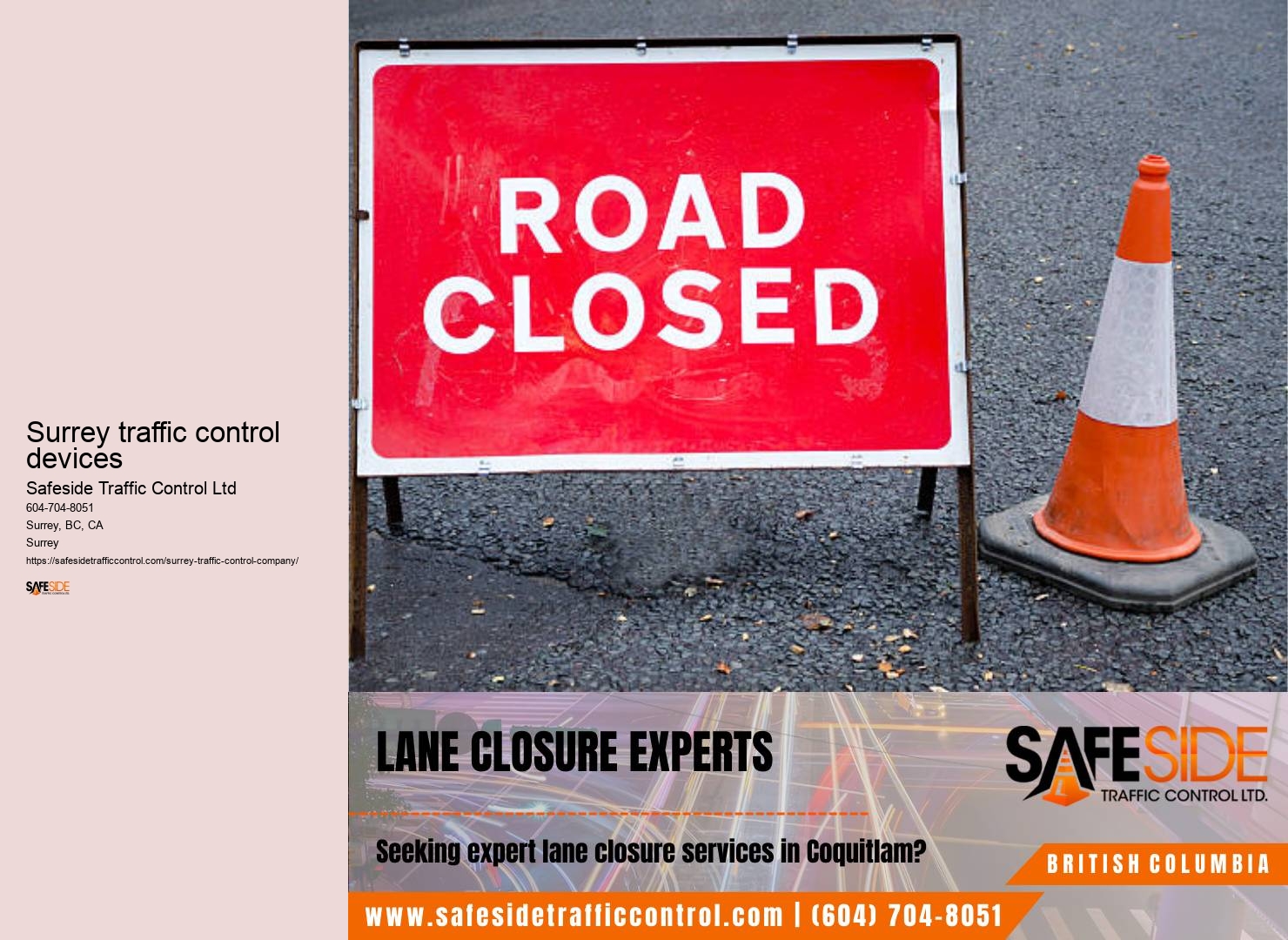 Surrey traffic control program