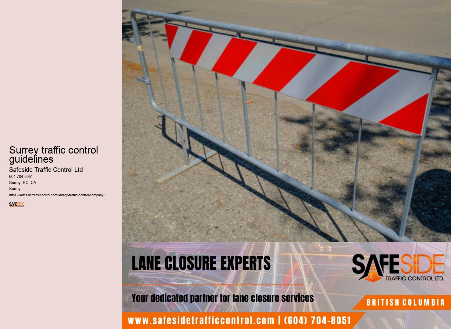 Traffic flow analysis Surrey