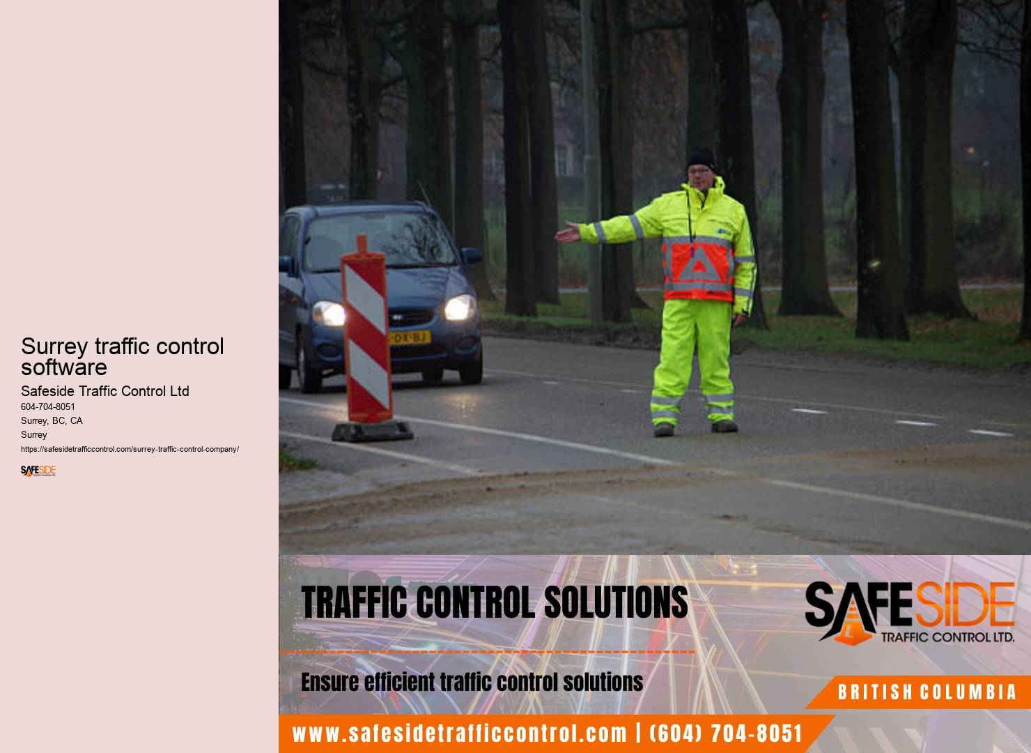 Traffic control solutions Surrey