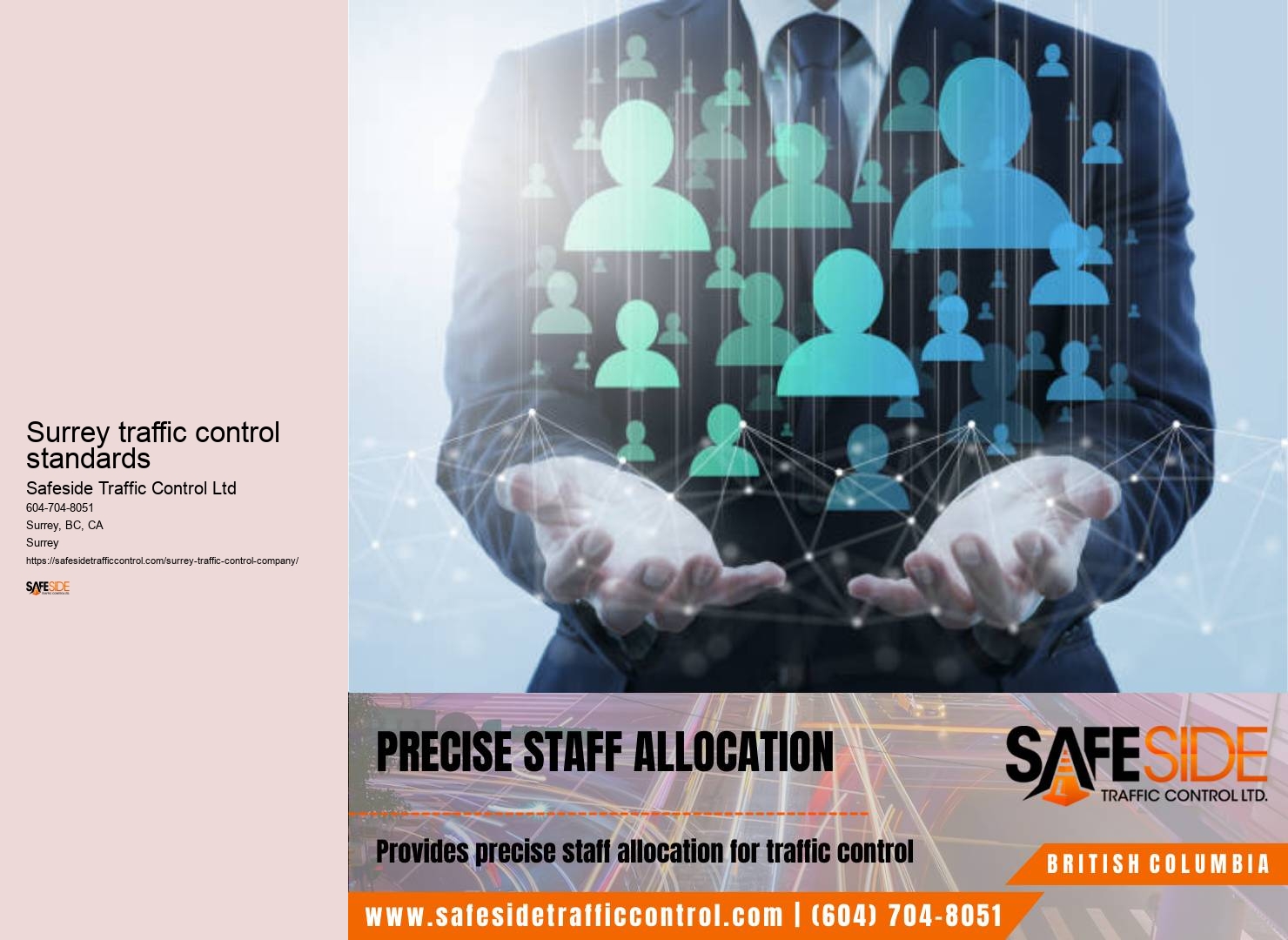 Traffic control best practices Surrey