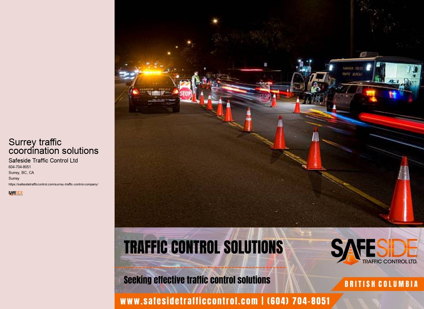Surrey traffic control technology solutions