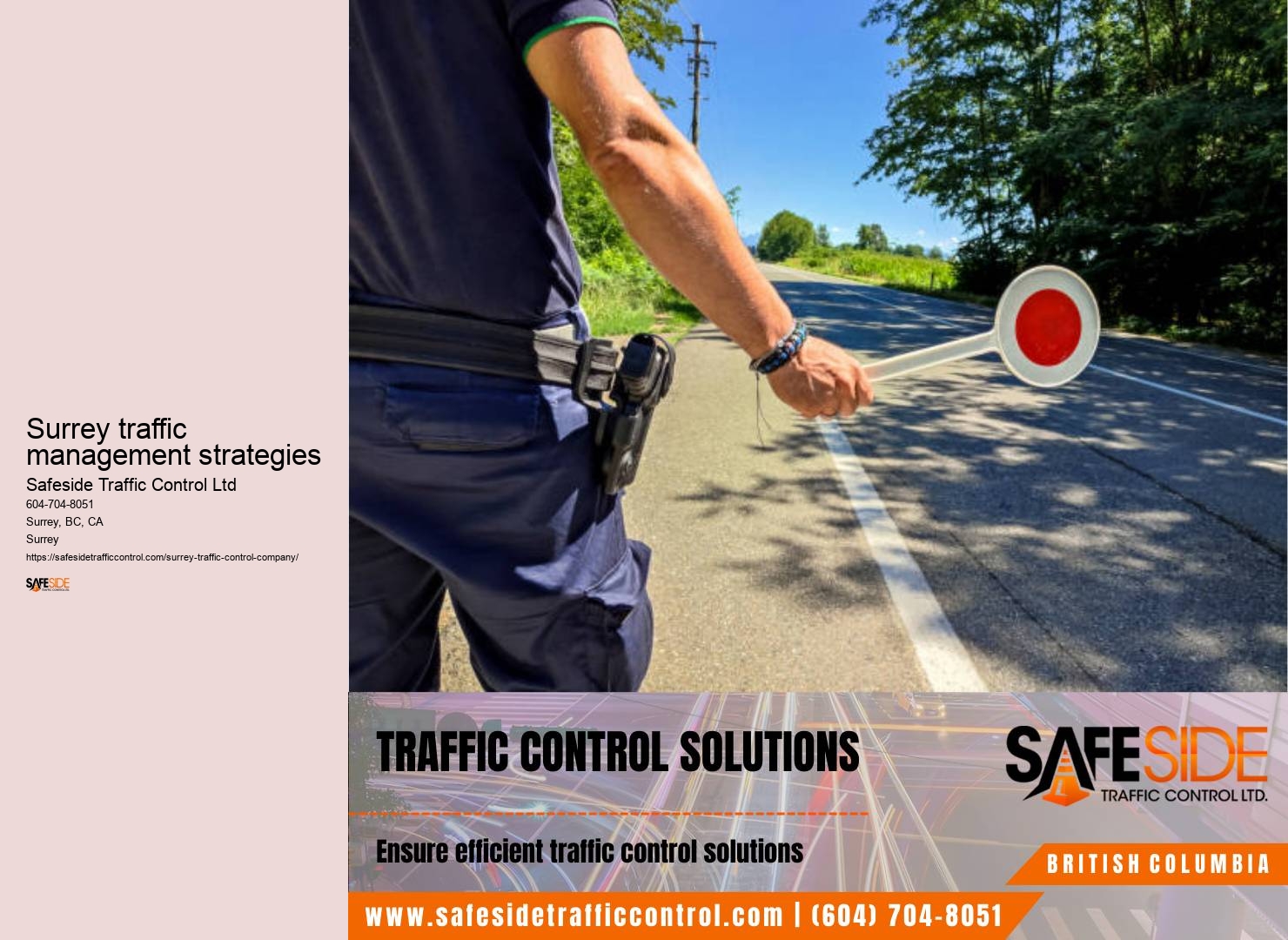 Surrey traffic control devices